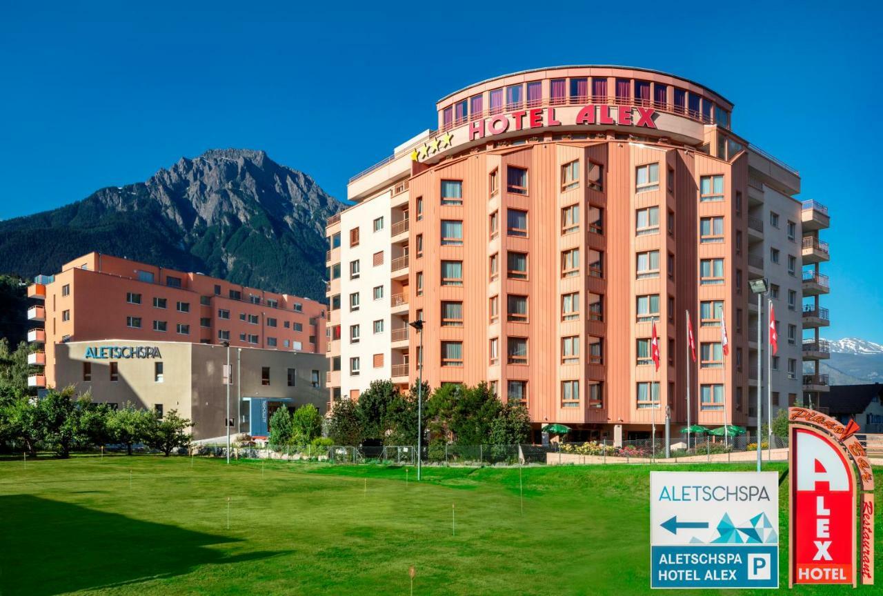Hotel Alex Business & Spa Naters Exterior photo